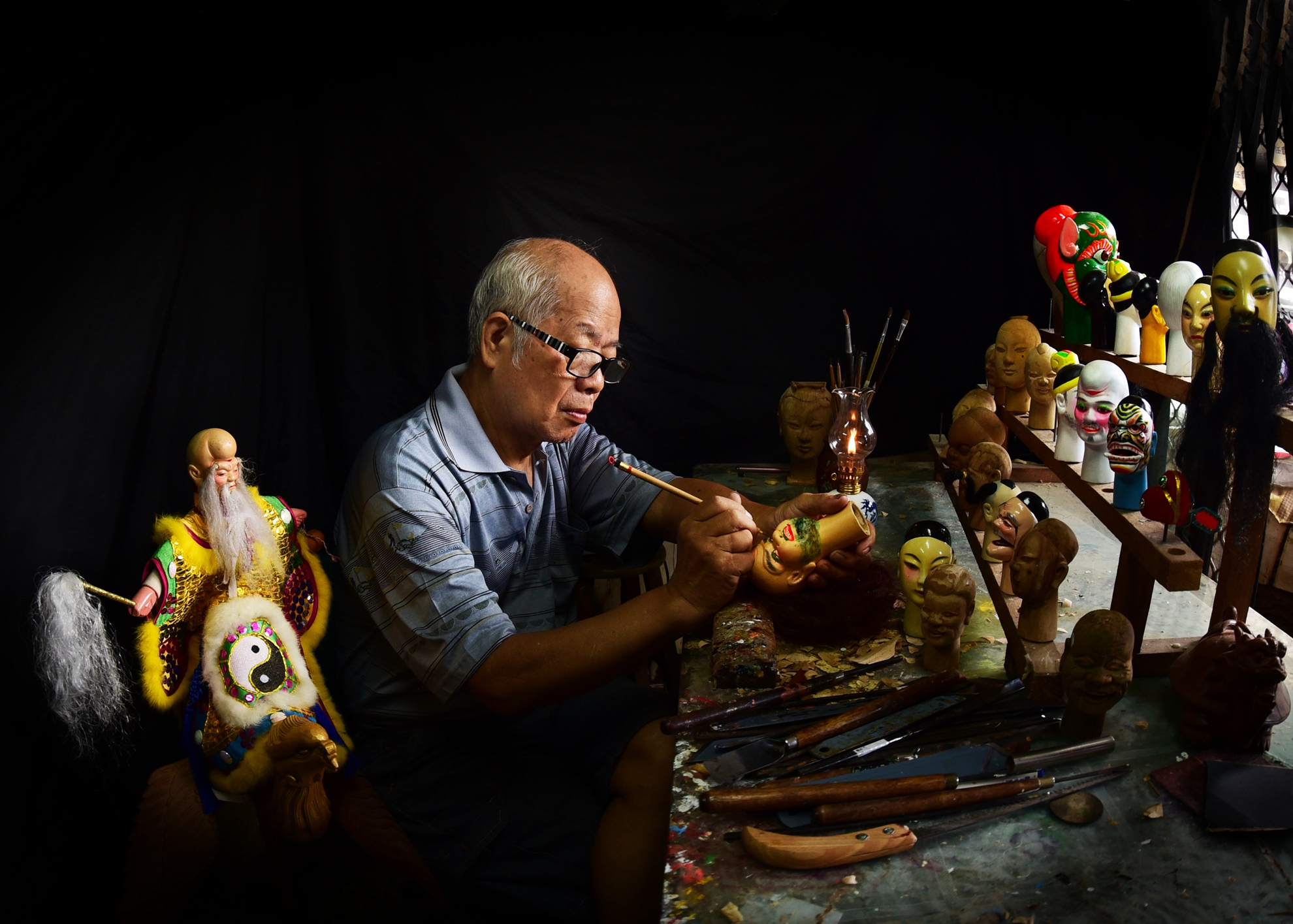 入選 曹啟彰 歲月戲語